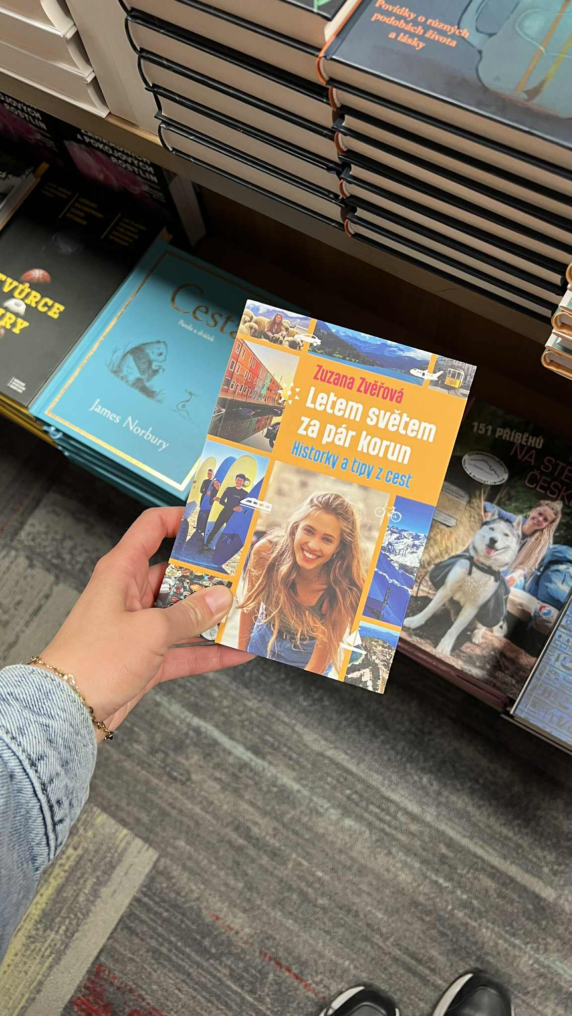 Kniha Letem světem za pár kaček